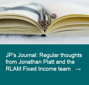 JP's Journal: regular thoughts from the fixed income team
